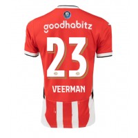 PSV Eindhoven Joey Veerman #23 Replika Hemmatröja 2024-25 Kortärmad